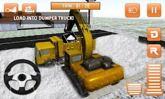 Airport Ground Staff Snow Plow