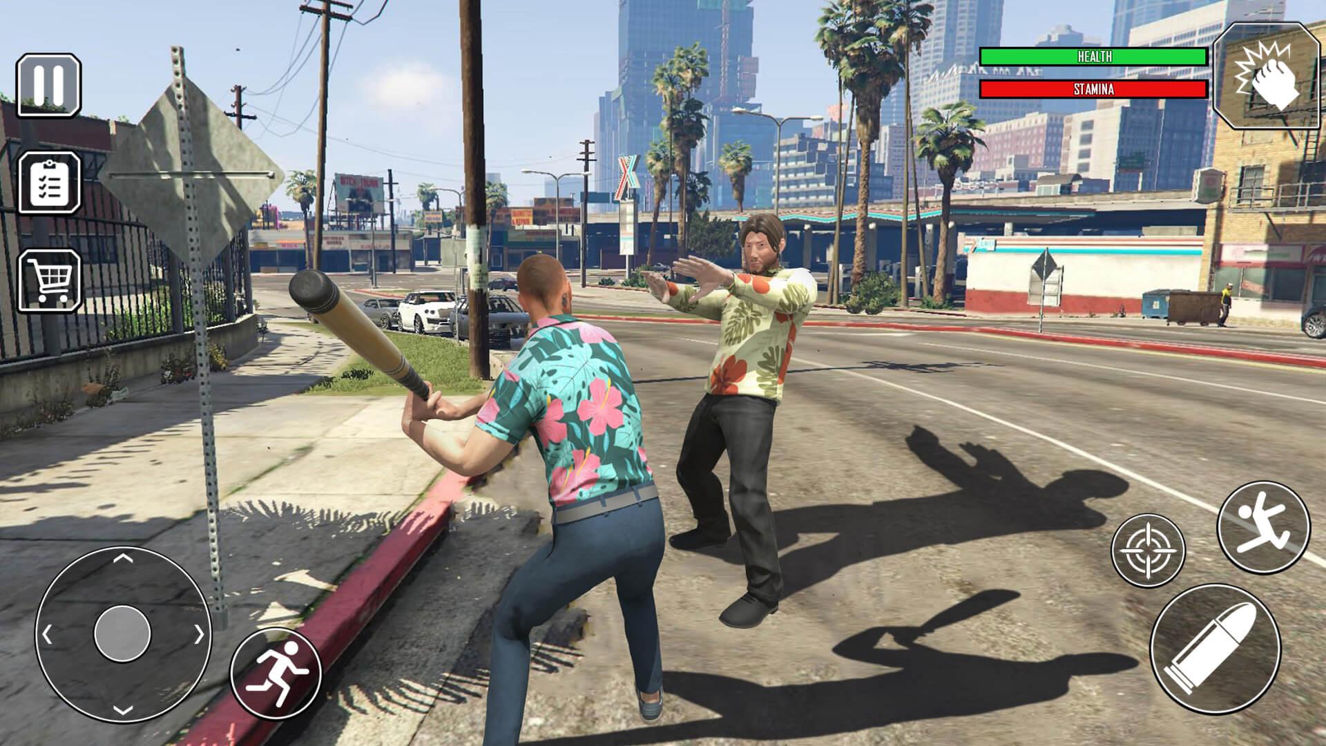 Car Theft Real Gangster Squad