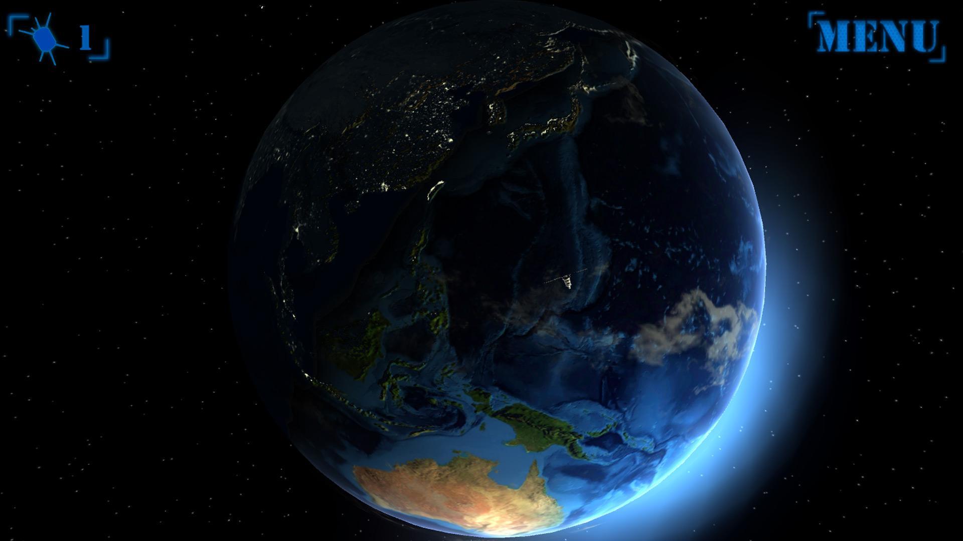 Simulator Earth Satellite VR