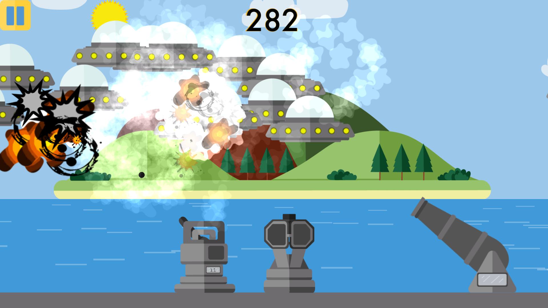 Aliens vs. Turrets!