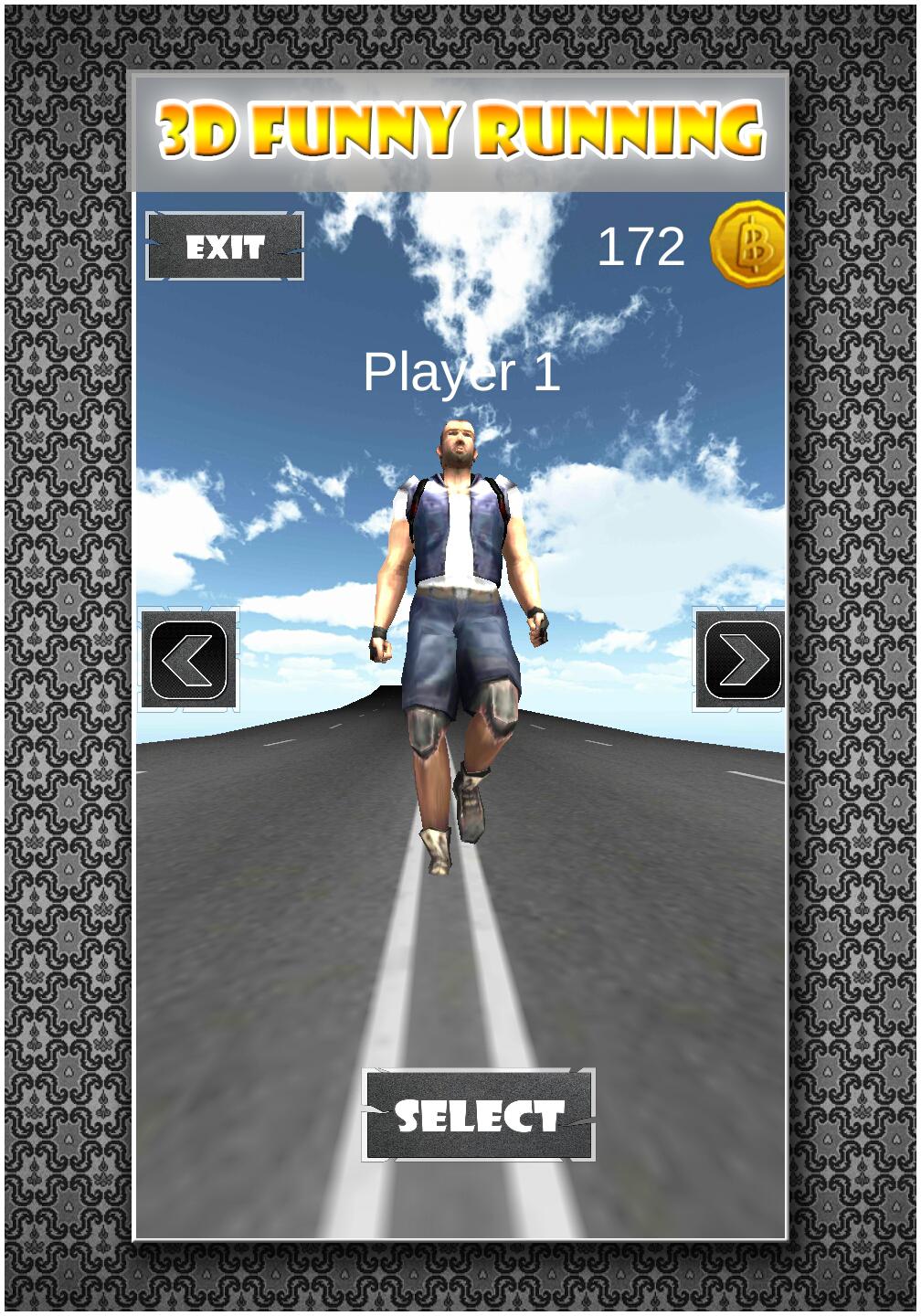 3D Funny Running