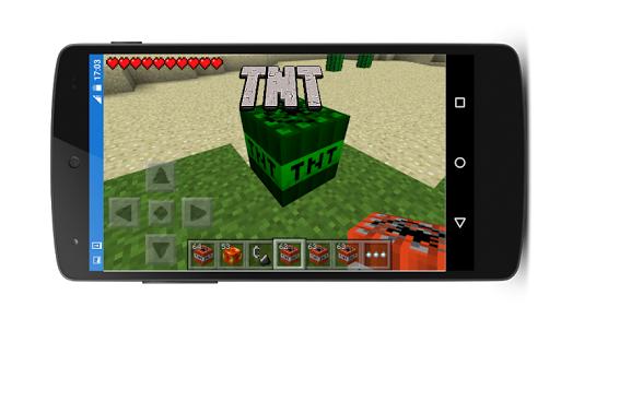Too much TNT mod mcpe