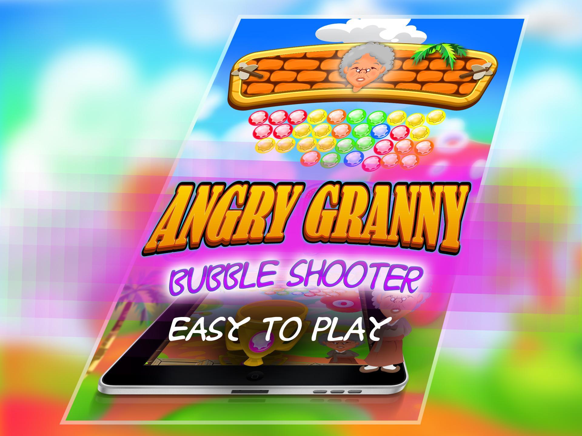 Angry Granny Bubble Shooter