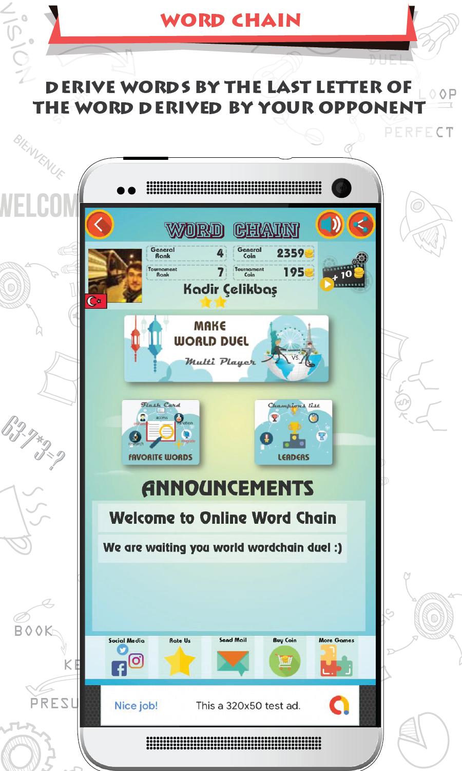 Online Word Chain