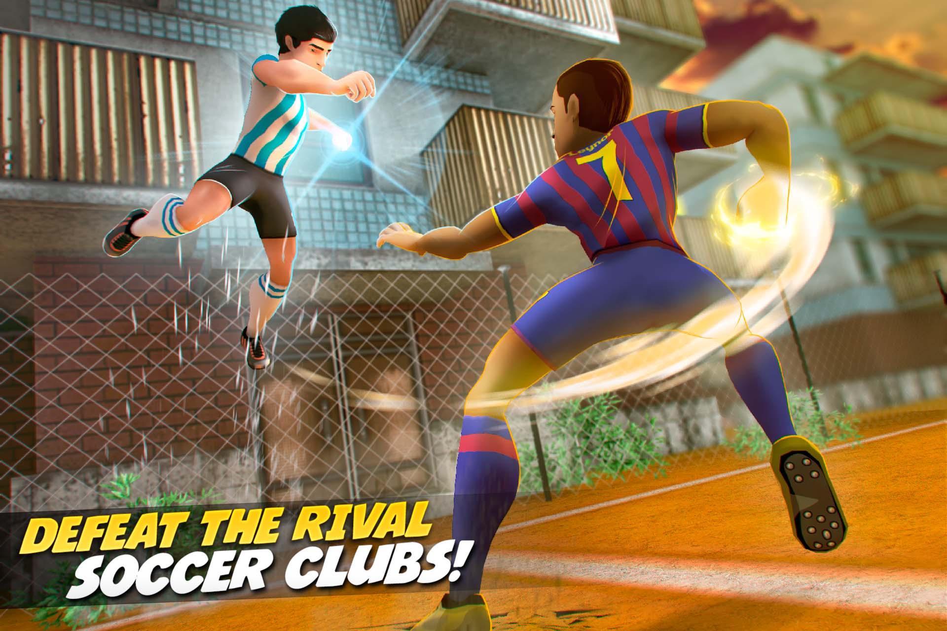 Press Room Soccer Fight! Football Player Combat 3D