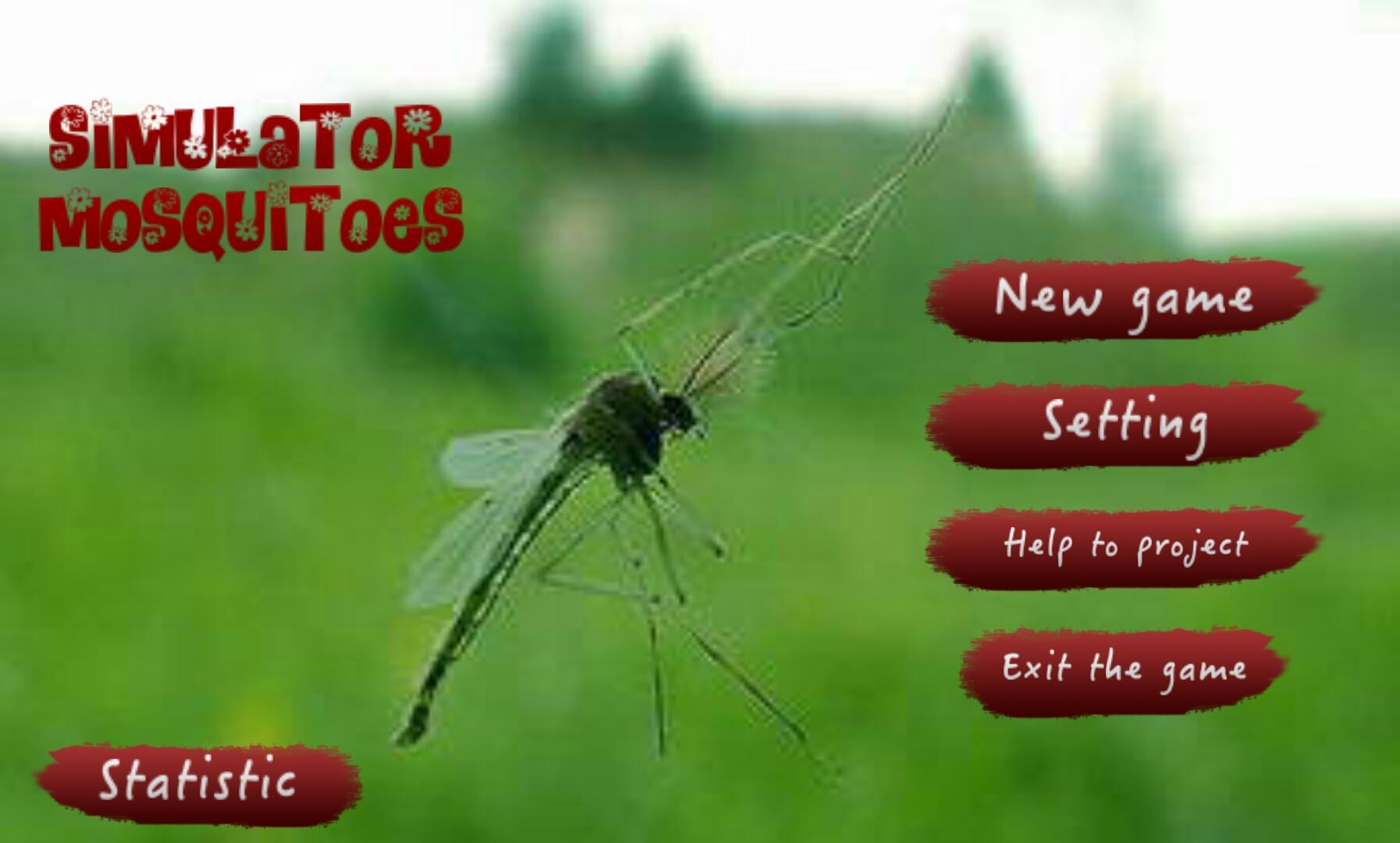 Simulator mosquitoes