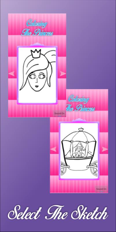 Coloring The Princess