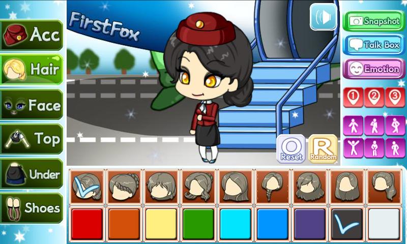 Stewardess Pretty Girl