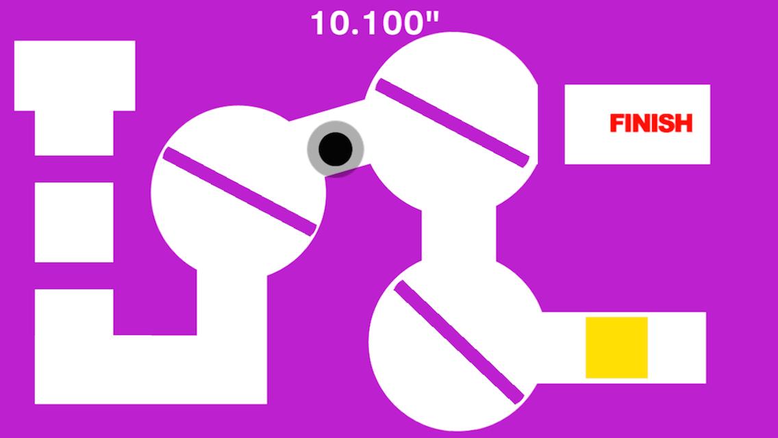 Stay In The White Line : Level