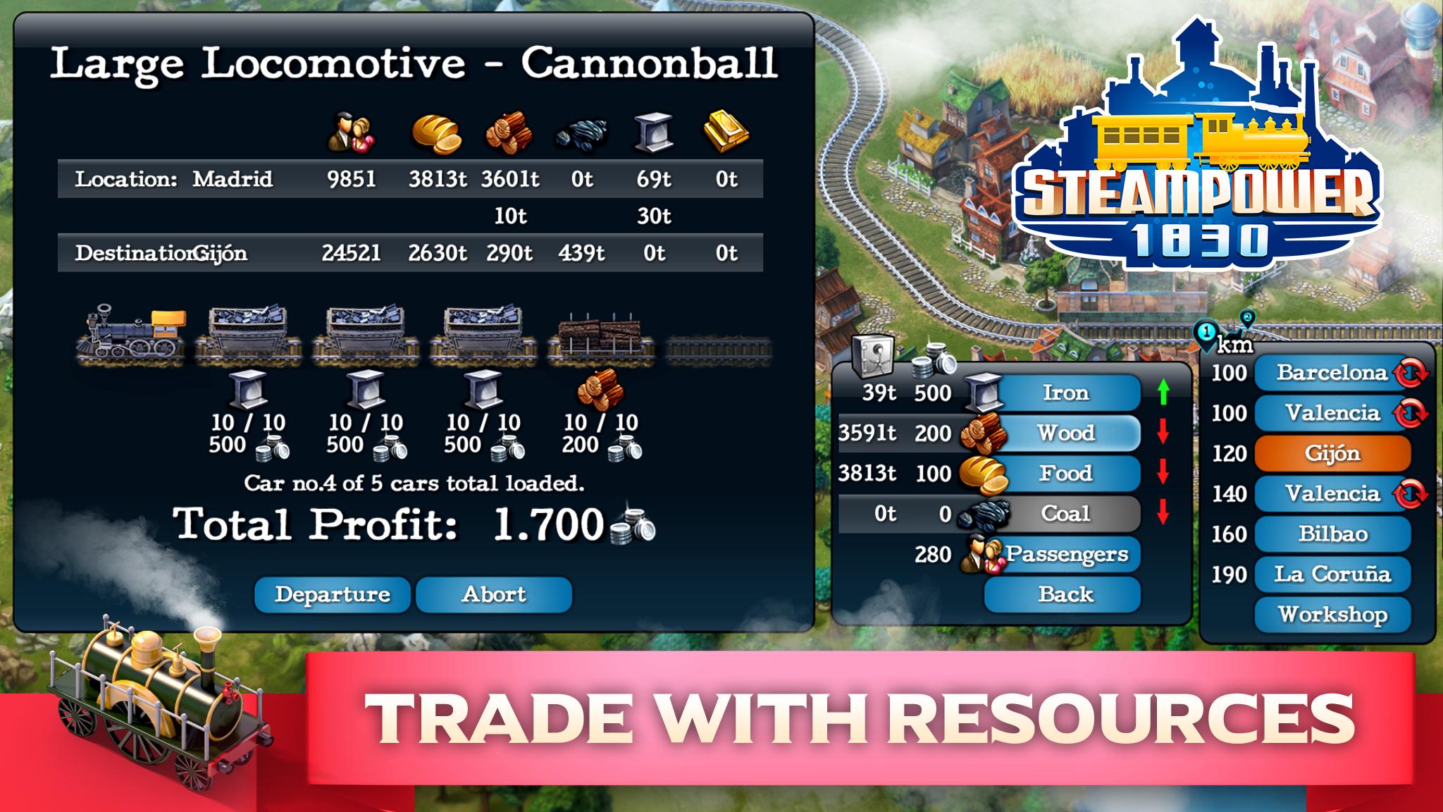 SteamPower 1830 Tycoon