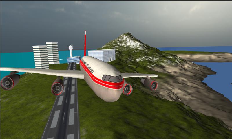 Fly Airplane Simulator 3D 2015