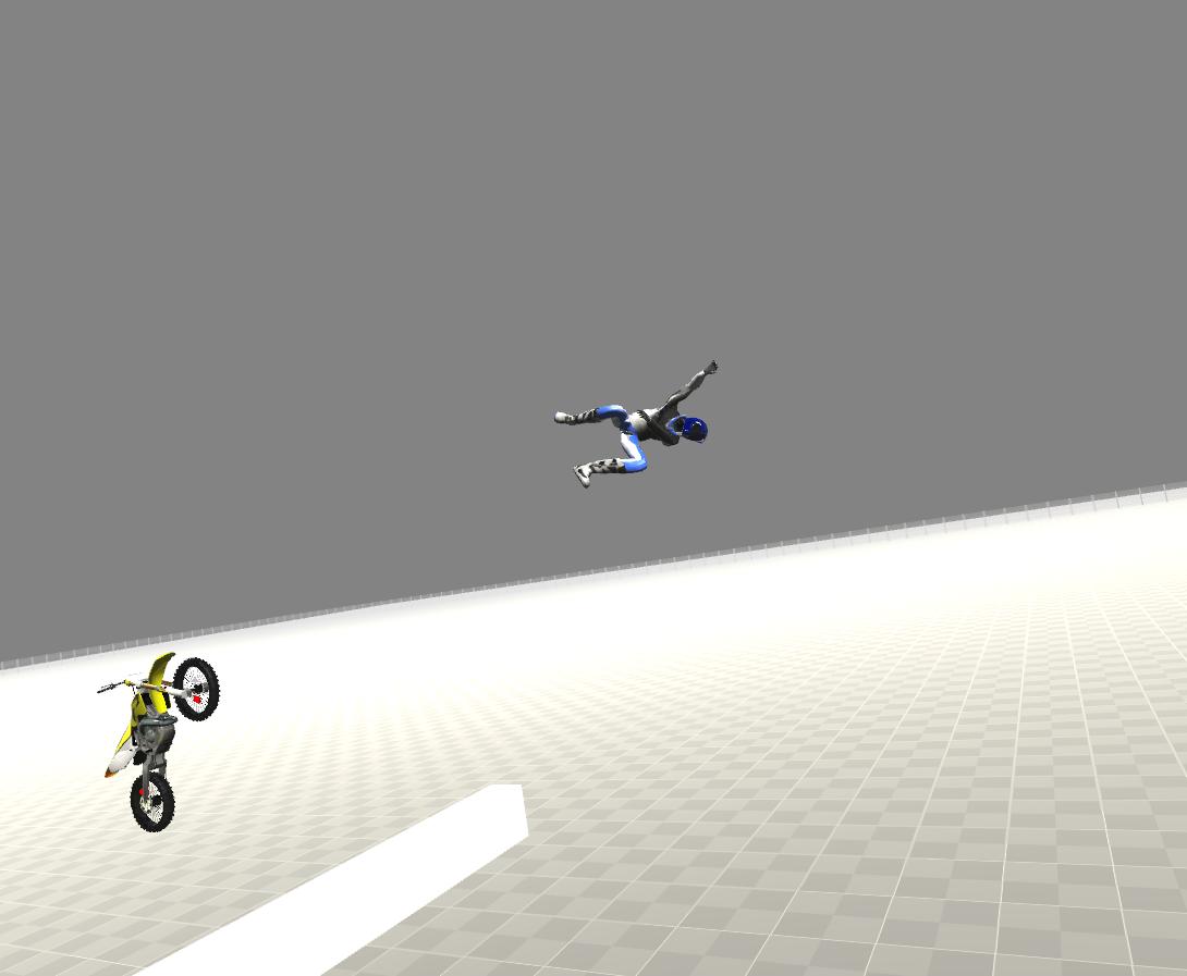 Motorbike Ragdoll Fail 3D