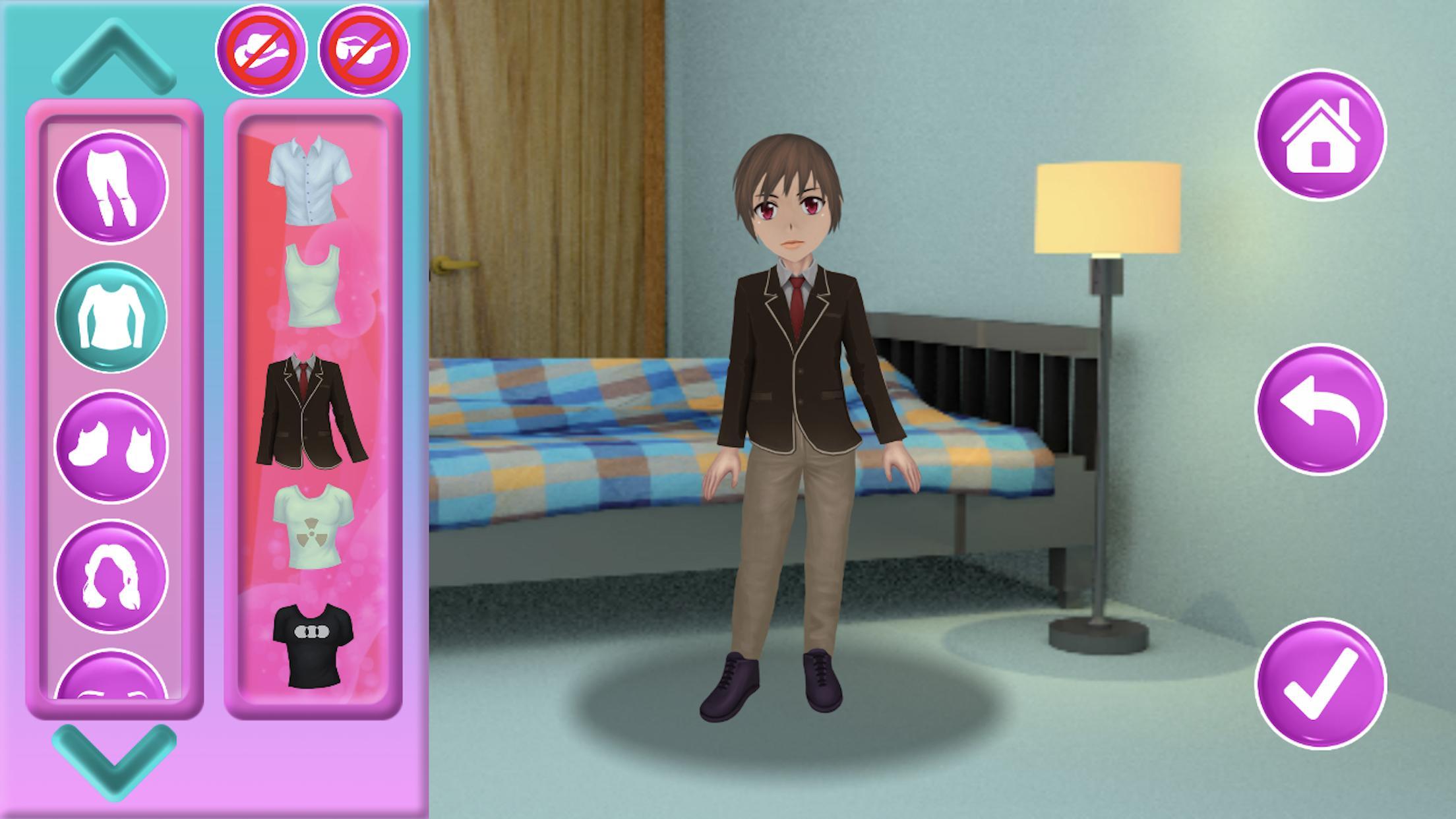 Anime Dolls visual novel - Story Game