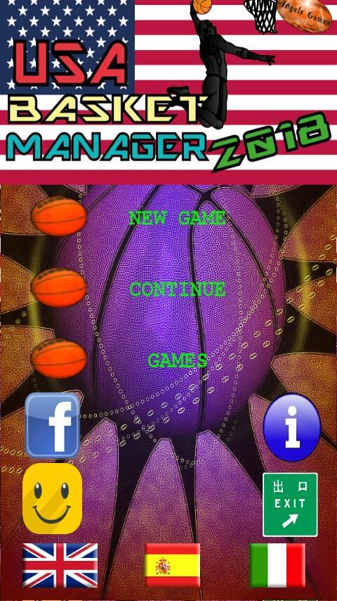 USA Basket Manager 2018 FREE