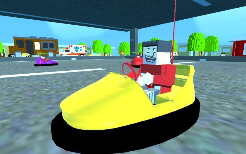 3D Crazy Bumper Cars Mania