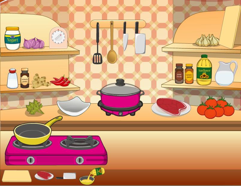 Mama Kitchen Class cook games