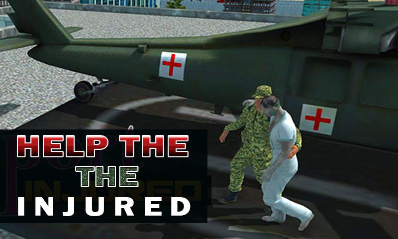 Army Ambulance Helicopter Sim