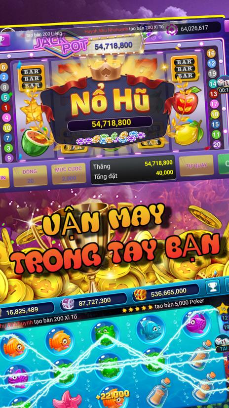 game no hu - slot doi thuong - game bai doi thuong