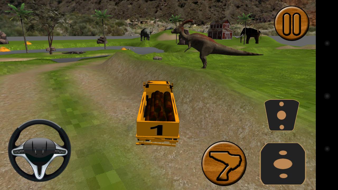 Truck Driver Cargo 3D