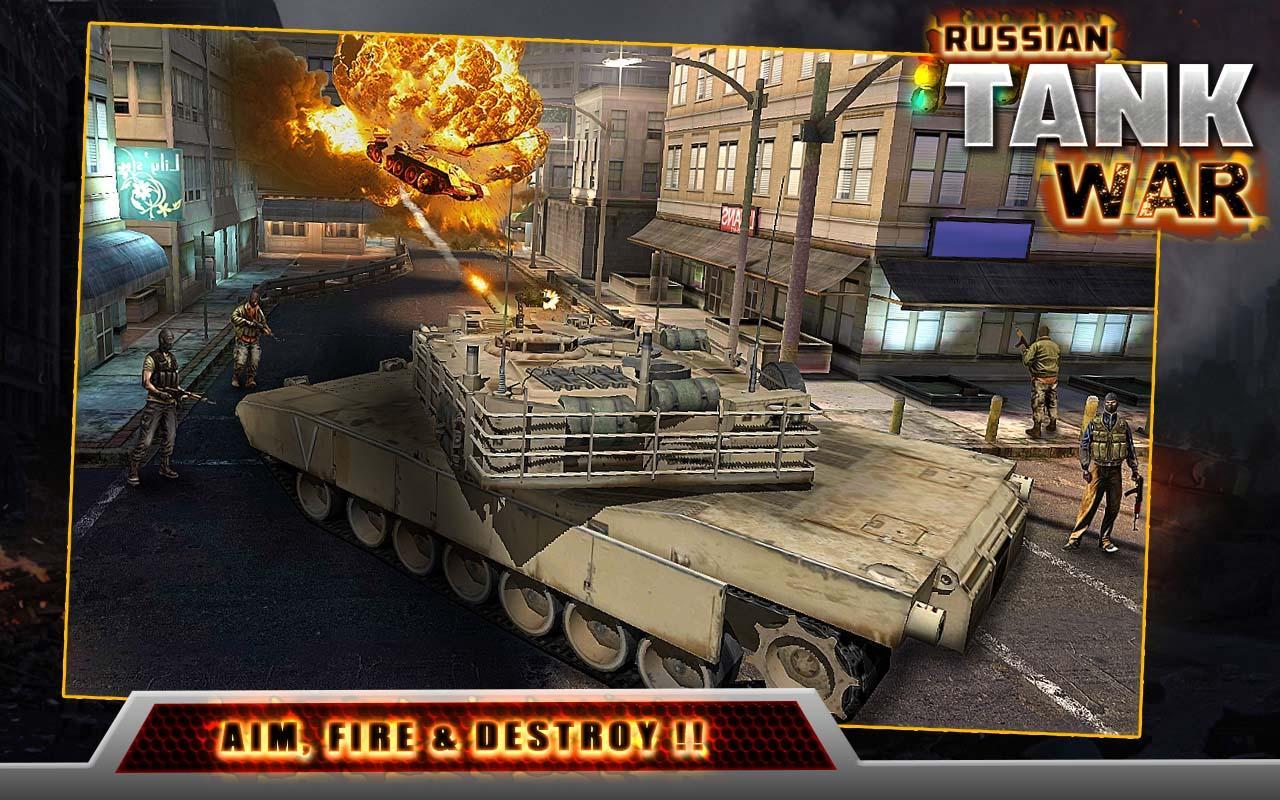Russian Tanks War