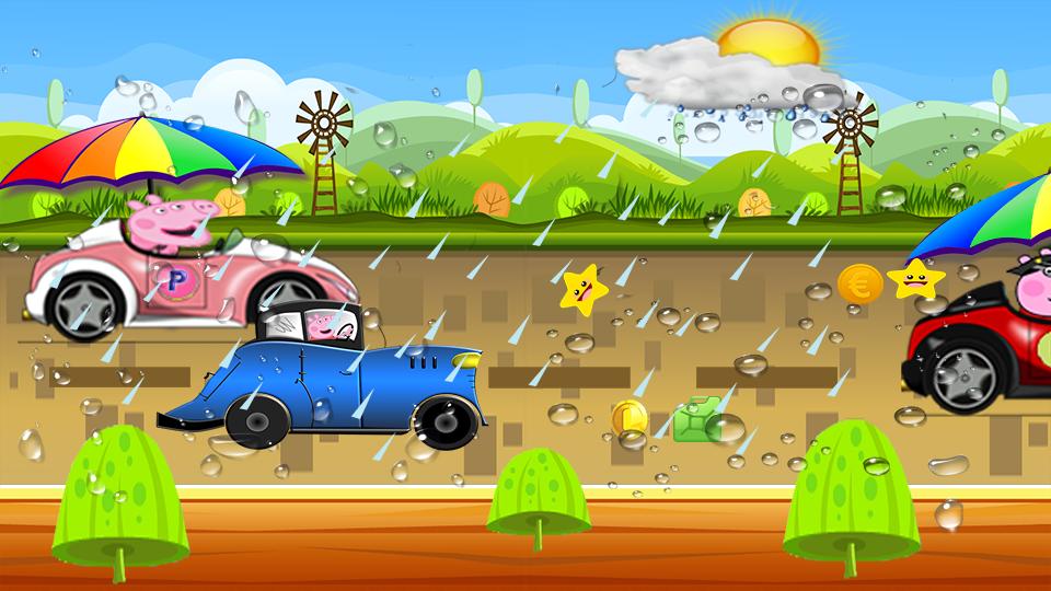 Voiture bebe course