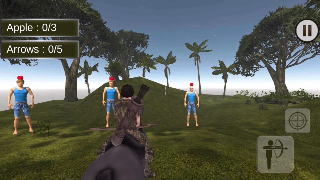 Archer Training Apple Shooting