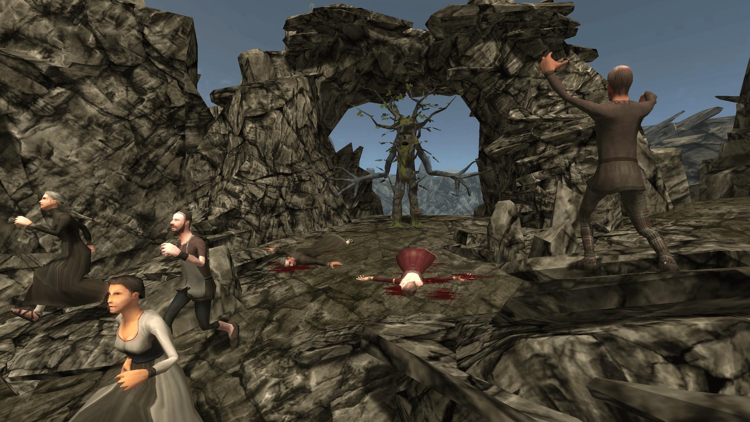 Oak Tree Simulation 3D