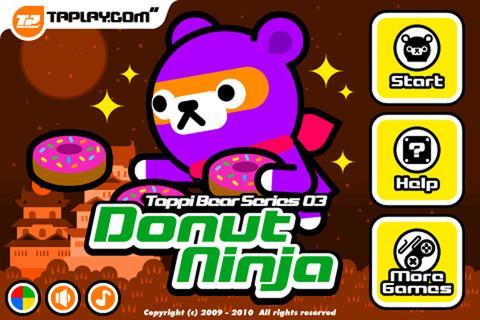 Tappi Bear - Donut Ninja