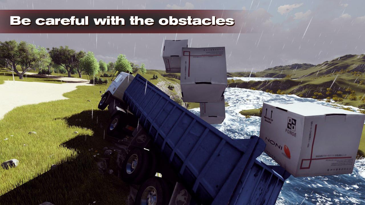 Truck Cargo Voyage on Russia
