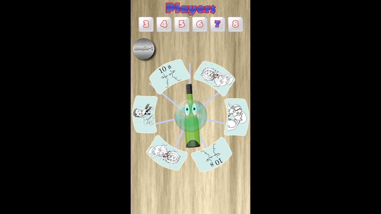 Spin the bottle friends