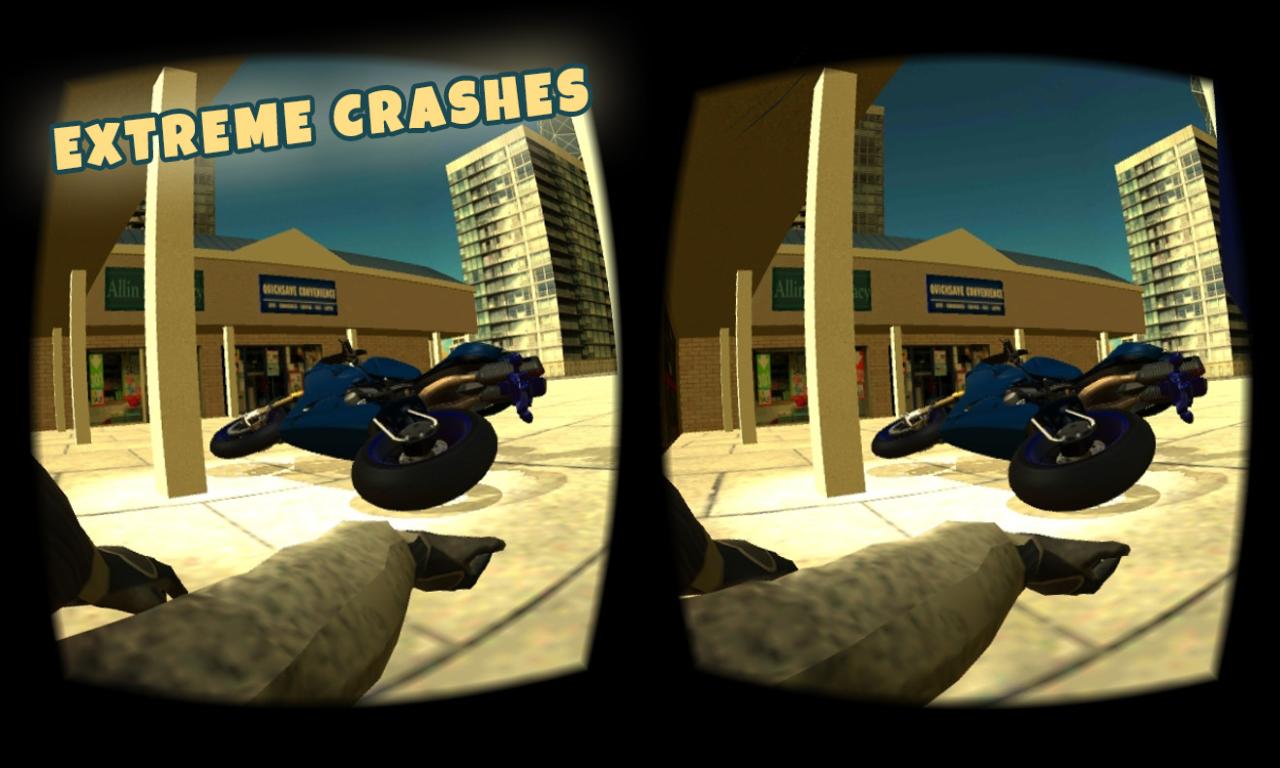 VR Motorbike Cardboard Bike