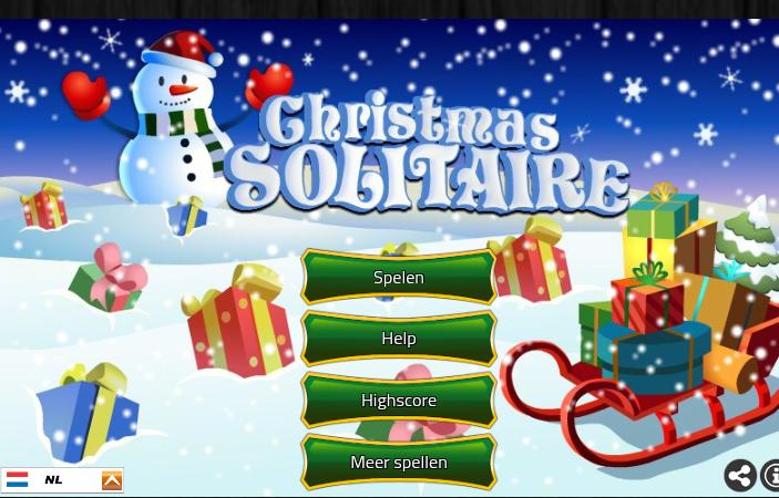 Christmas Solitaire Game
