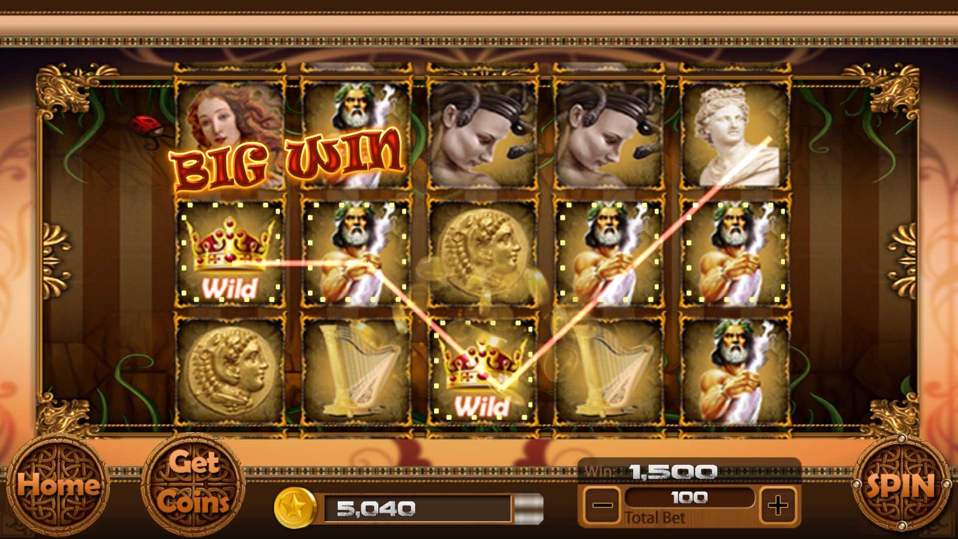 zeus slot casino