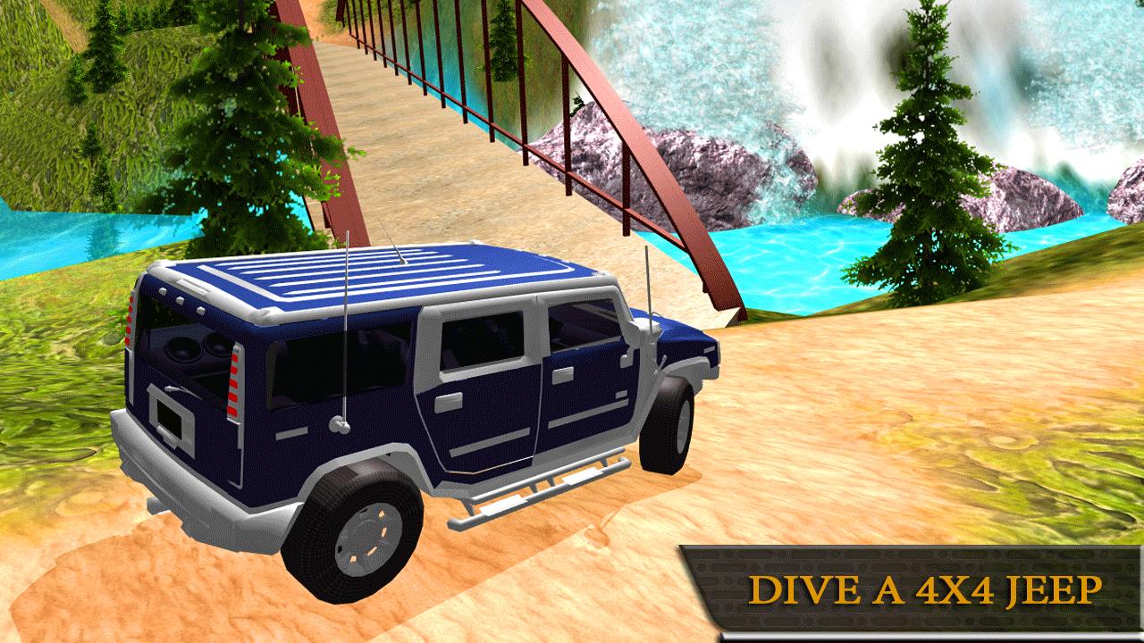 Off Road Jeep Racing 4x4 Bumpy Drive Simulator