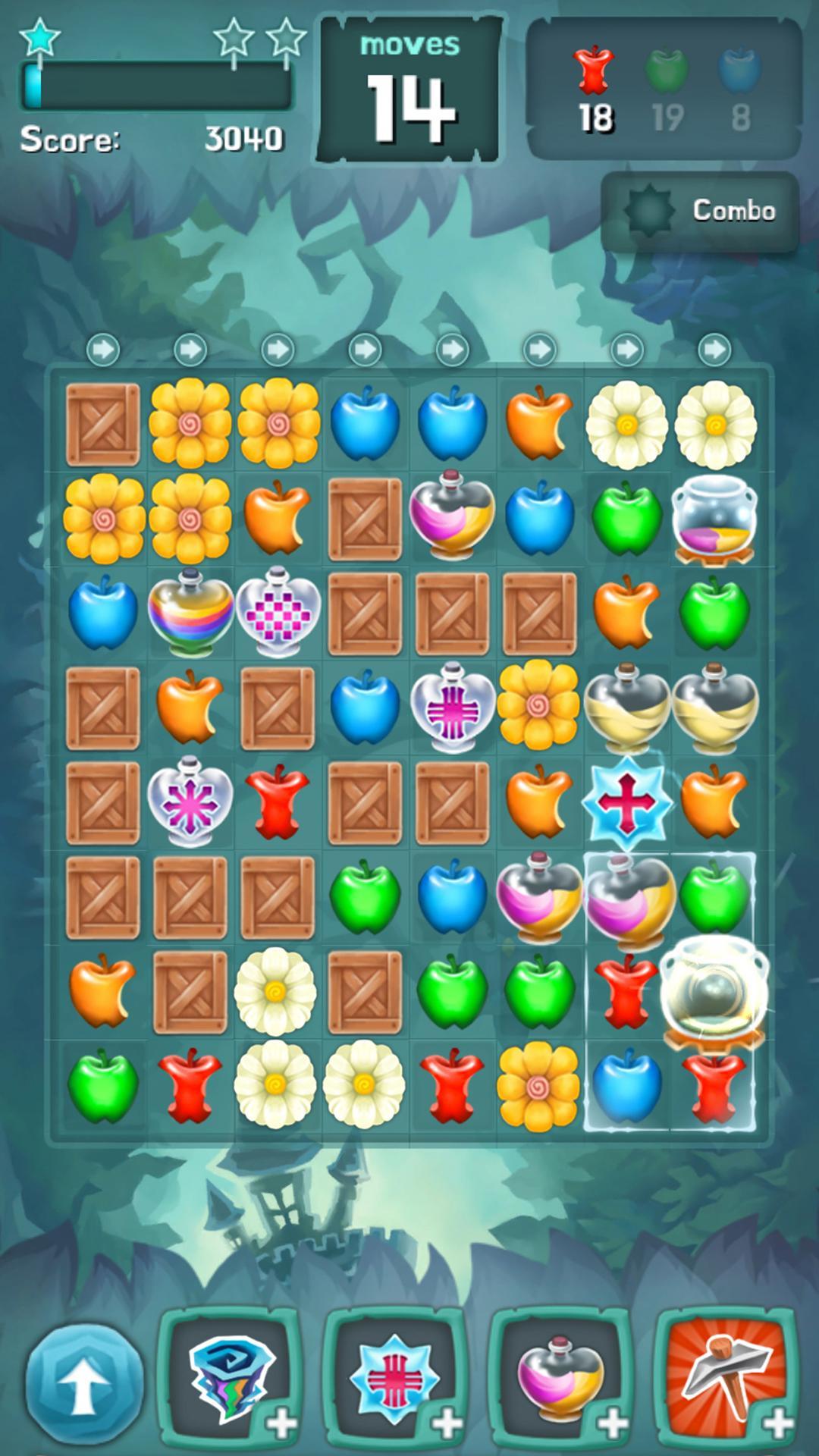 Wicked Snow White (Match 3 Puzzle)