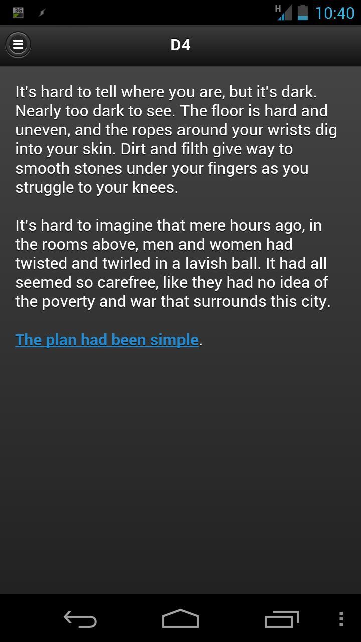 D4: A Rogue Twine Game