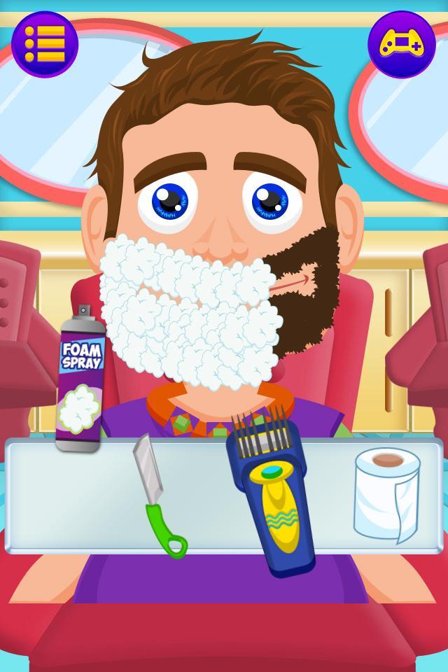 Beard Salon Shave Game