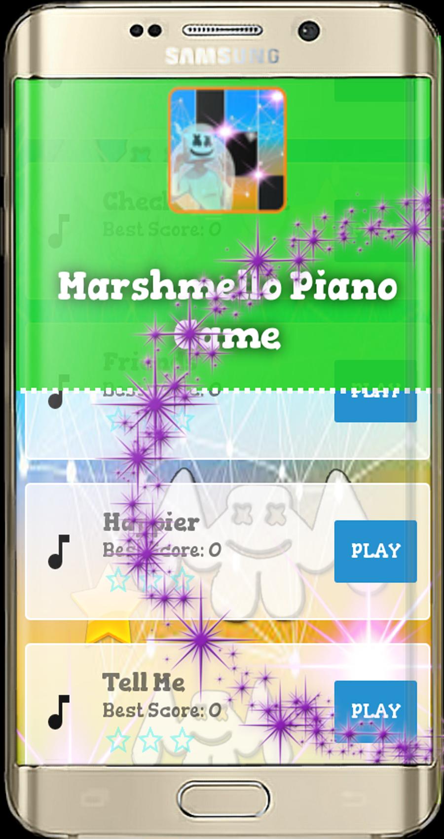 Marsmellow Piano Game