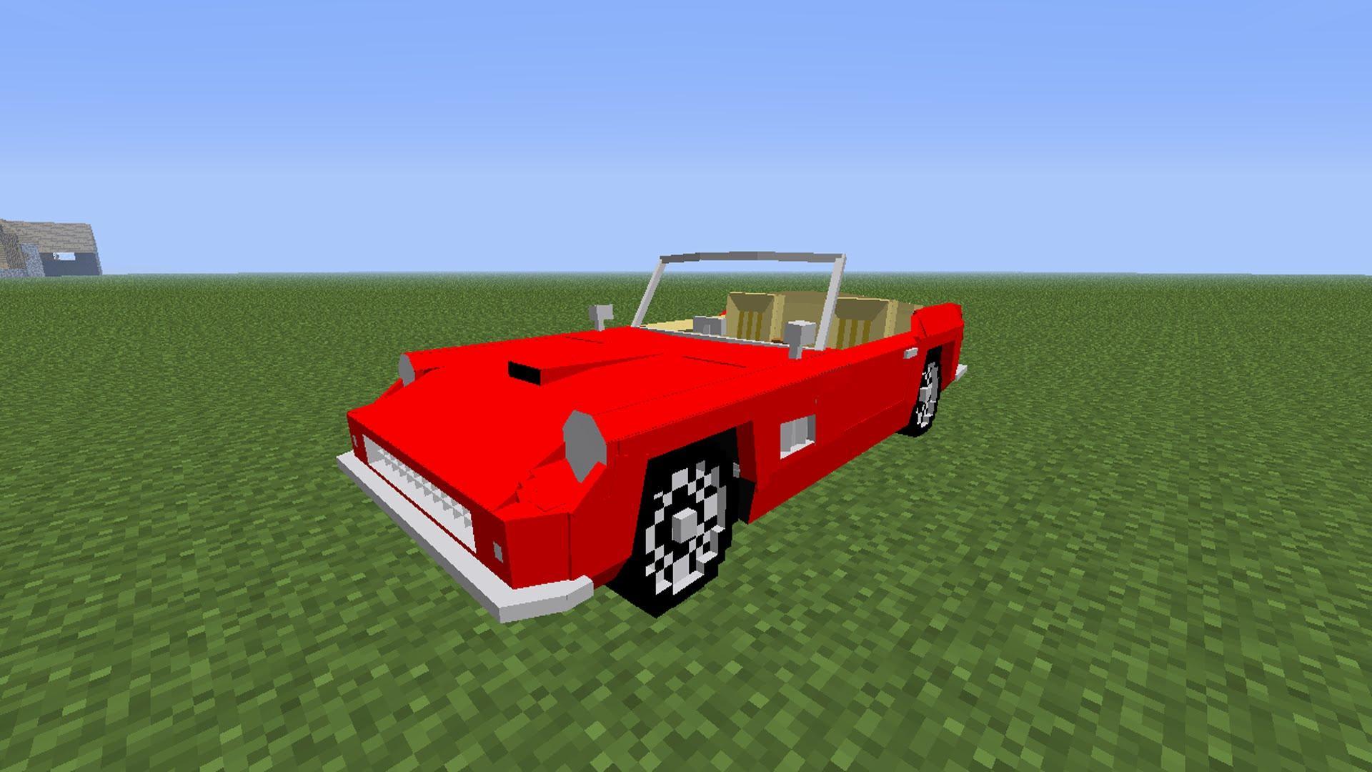 Mech Car Mod for Minecraft Pe