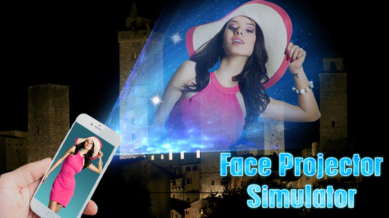 Face Projector Simulated Prank