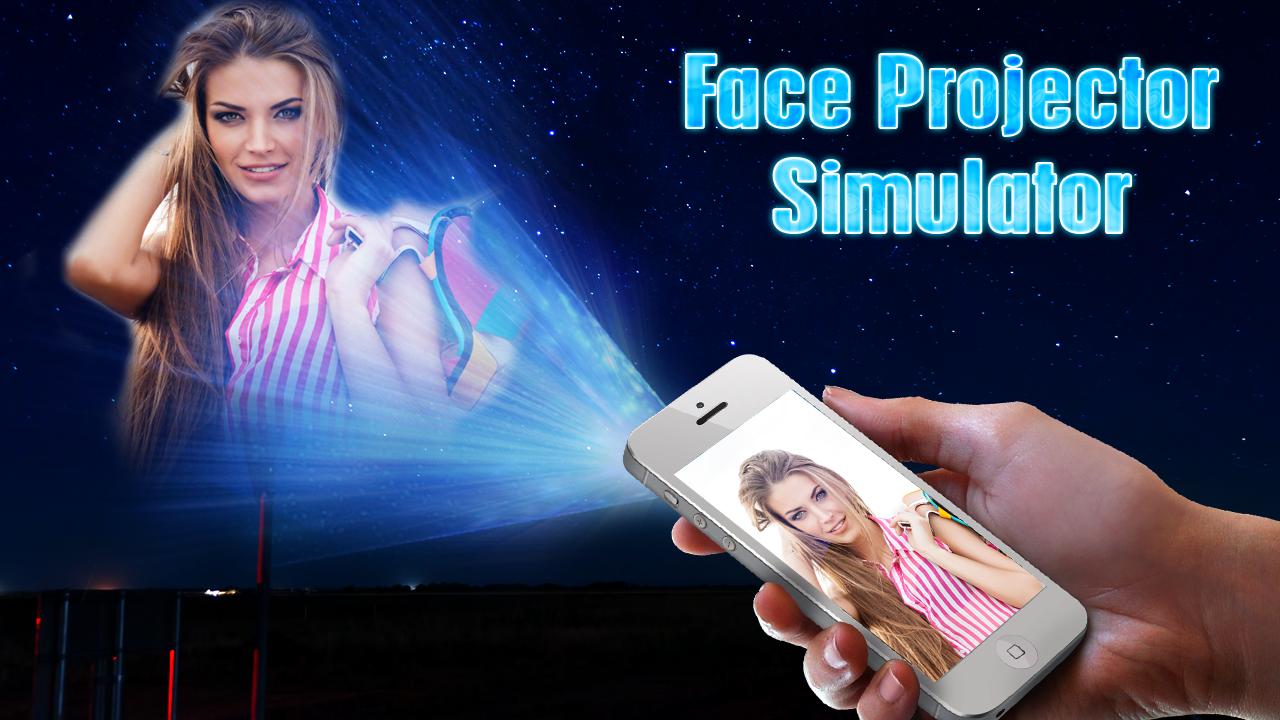 Face Projector Simulated Prank