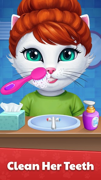 Kitty Daily Activities Games