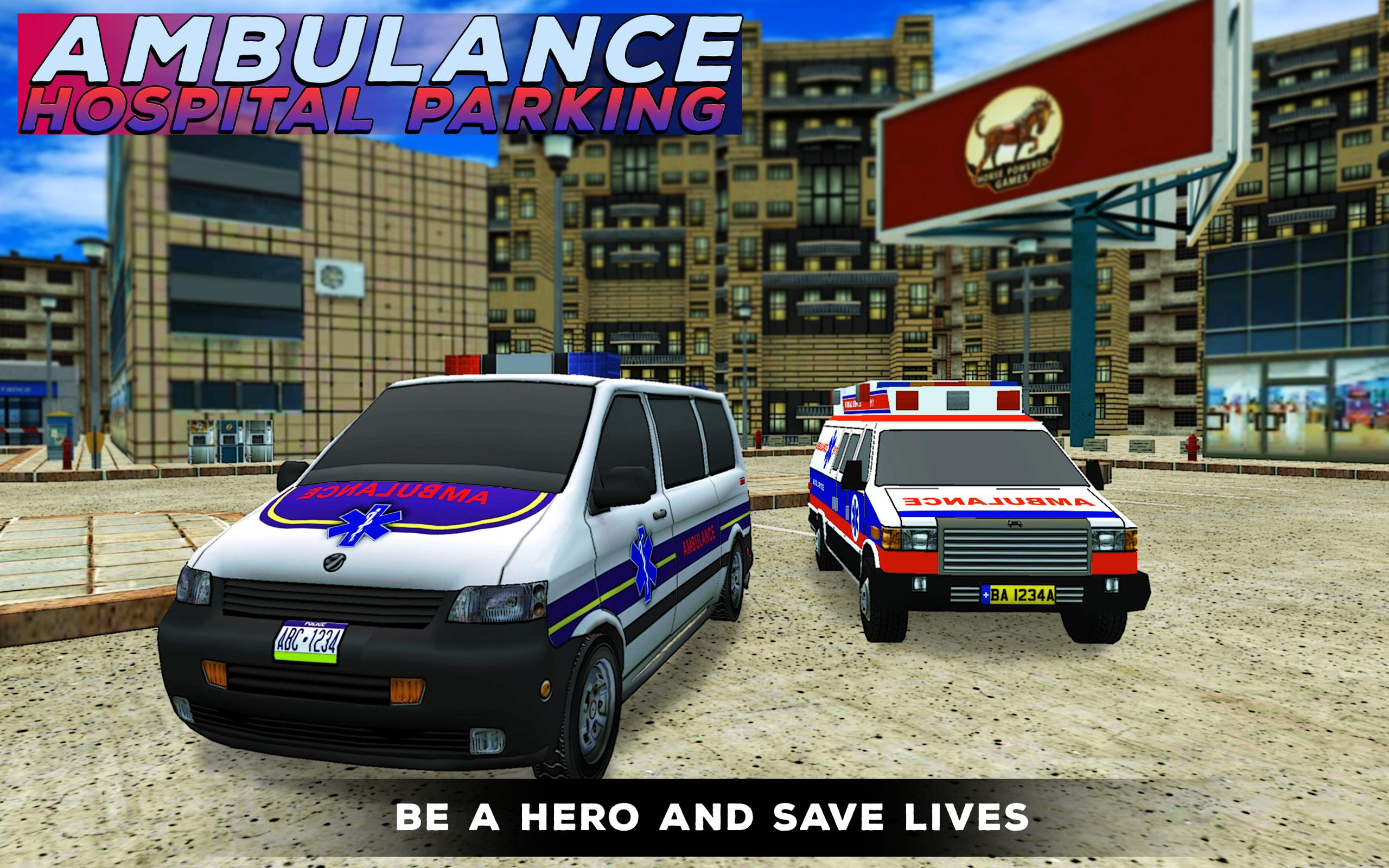 Ambulance Hospital Parking