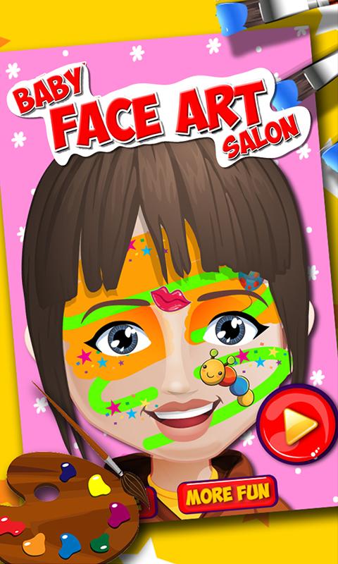 Baby Face Art Christmas Makeup