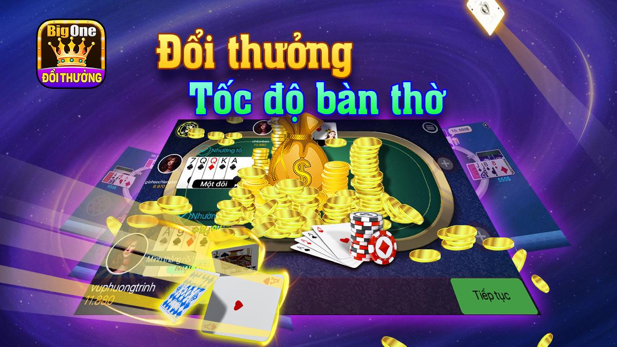 BIGONE - DOI THUONG, game bai doi thuong, danh bai