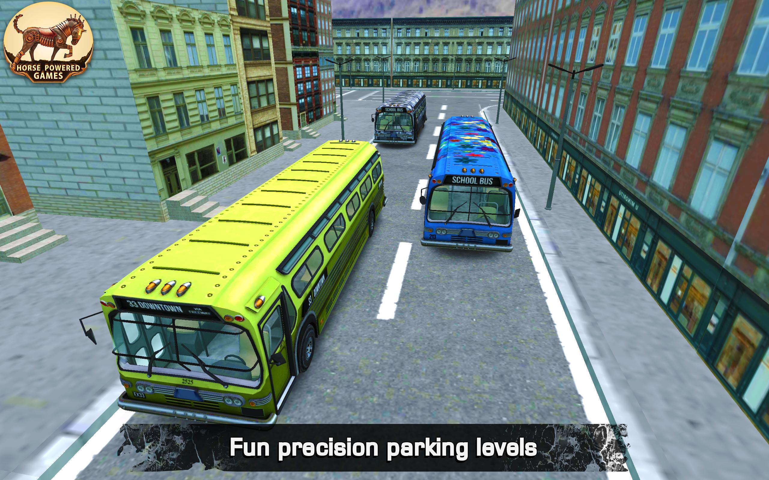 School Bus Parking Mania